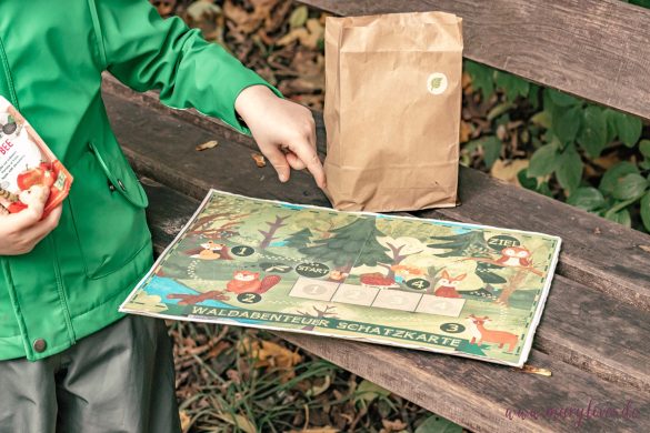 Spiele in der Natur: Waldabenteuer mit einer Wald-Schatzsuche für Kinder